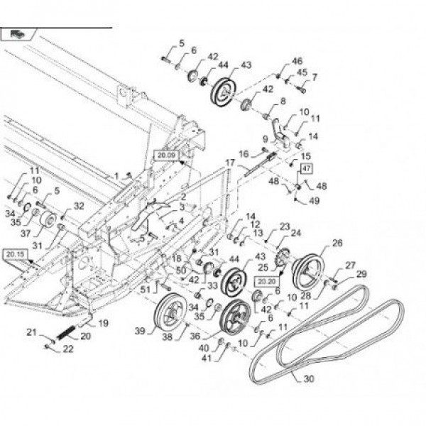 ричаг [ 87383660 ] New Holland